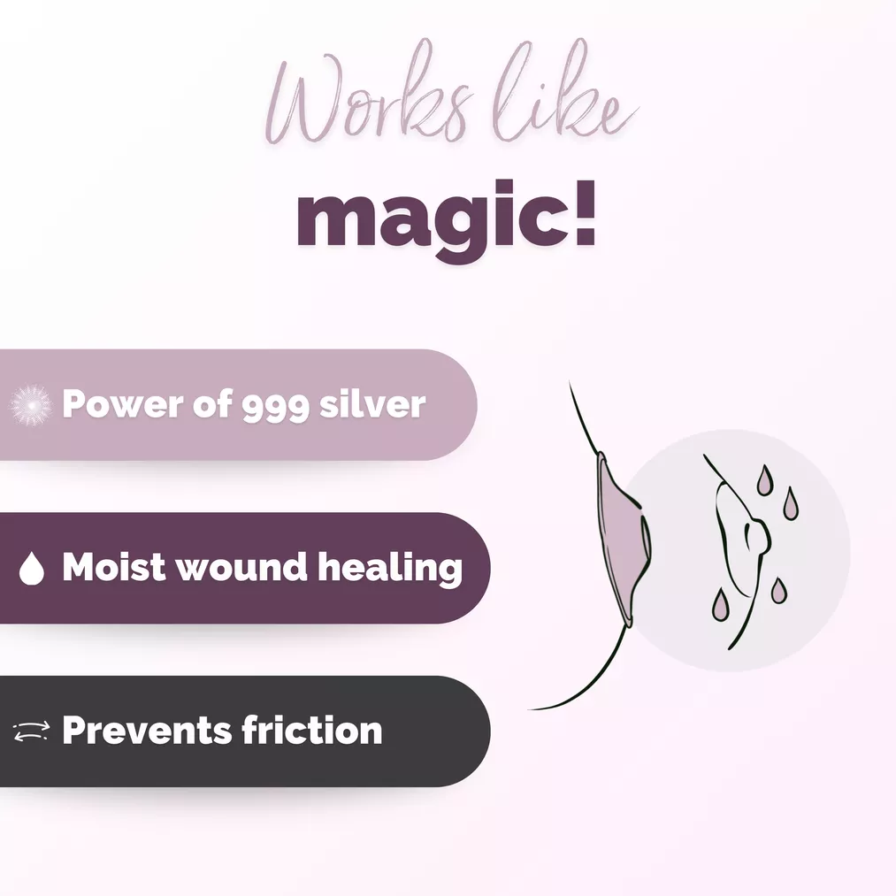 Livella Silver Nursing Cups - It Works Like Magic!